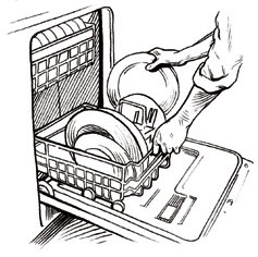 dishwasher loading procedure rules